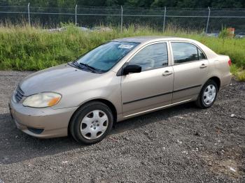  Salvage Toyota Corolla