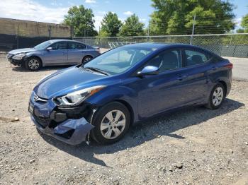  Salvage Hyundai ELANTRA