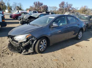  Salvage Toyota Corolla