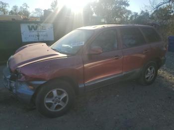  Salvage Hyundai SANTA FE