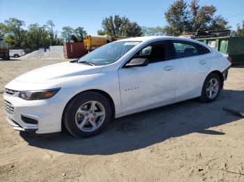  Salvage Chevrolet Malibu