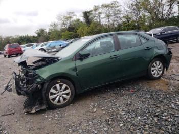  Salvage Toyota Corolla