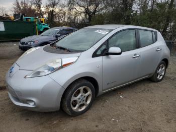  Salvage Nissan LEAF