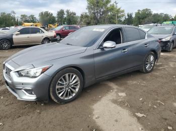  Salvage INFINITI Q50