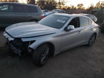  Salvage INFINITI Q50