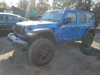  Salvage Jeep Wrangler