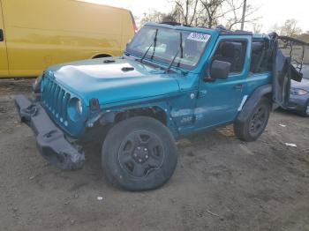  Salvage Jeep Wrangler