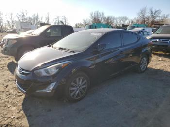  Salvage Hyundai ELANTRA