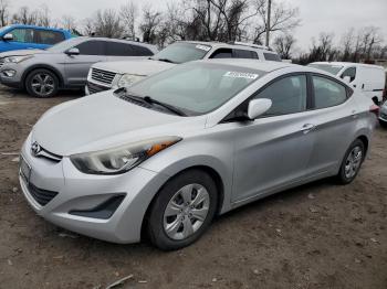  Salvage Hyundai ELANTRA