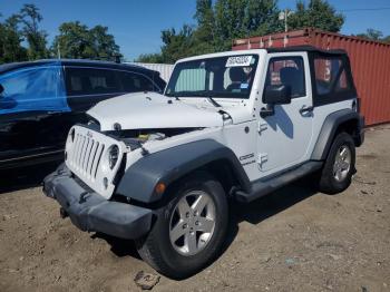  Salvage Jeep Wrangler