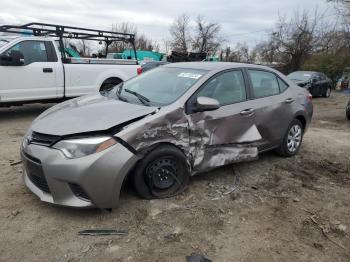  Salvage Toyota Corolla