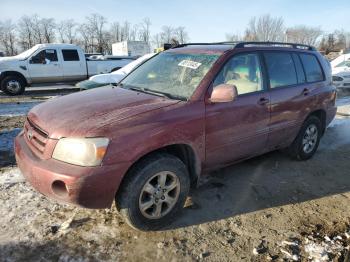  Salvage Toyota Highlander