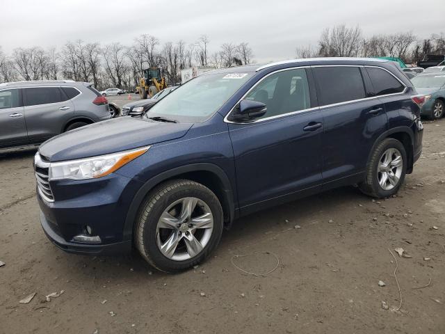  Salvage Toyota Highlander