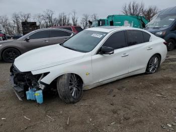  Salvage INFINITI Q50