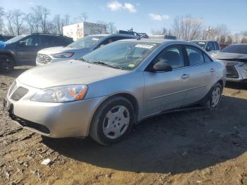  Salvage Pontiac G6