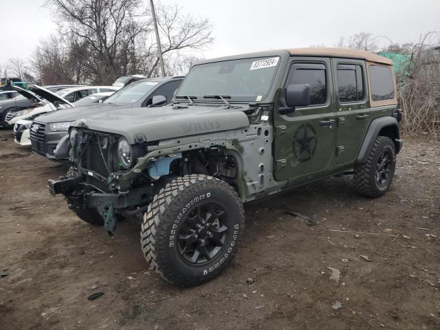  Salvage Jeep Wrangler