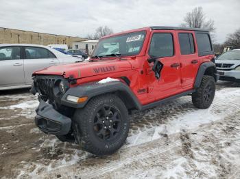  Salvage Jeep Wrangler