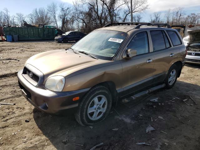  Salvage Hyundai SANTA FE