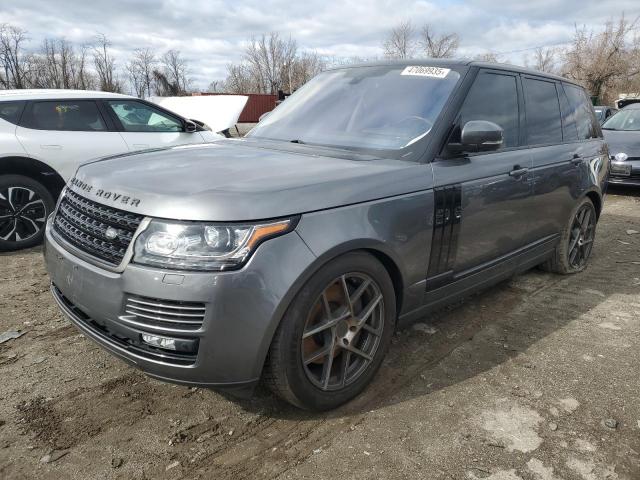  Salvage Land Rover Range Rover