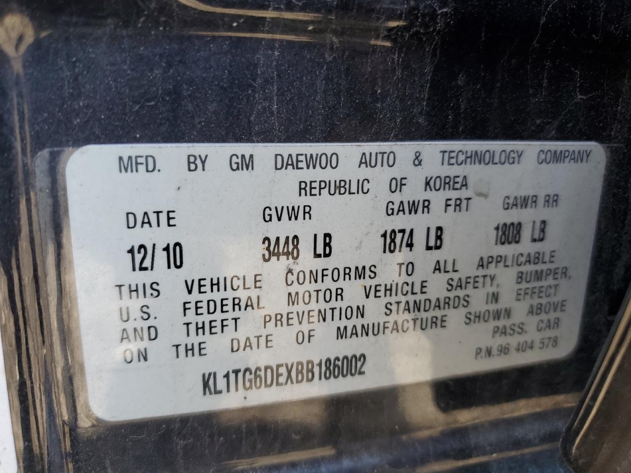 Chevrolet Aveo Lt Image 10