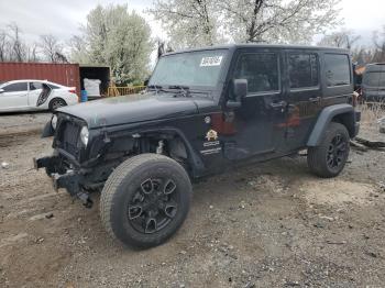  Salvage Jeep Wrangler