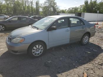  Salvage Toyota Corolla