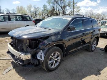  Salvage Toyota Highlander