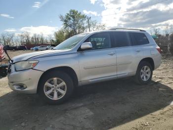  Salvage Toyota Highlander