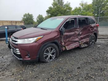  Salvage Toyota Highlander