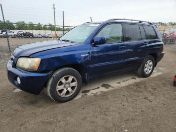  Salvage Toyota Highlander