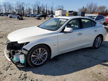  Salvage INFINITI Q50
