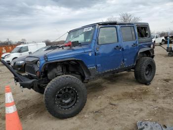  Salvage Jeep Wrangler