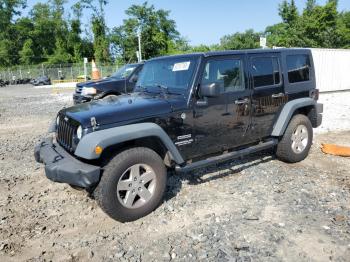  Salvage Jeep Wrangler