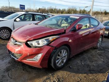  Salvage Hyundai ELANTRA