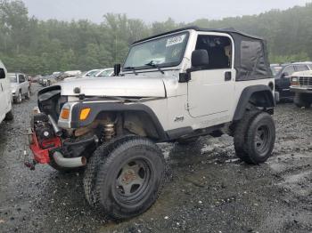  Salvage Jeep Wrangler