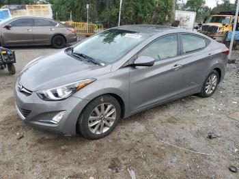  Salvage Hyundai ELANTRA