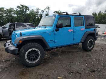 Salvage Jeep Wrangler