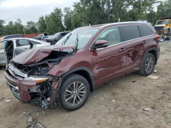  Salvage Toyota Highlander