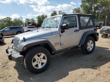  Salvage Jeep Wrangler