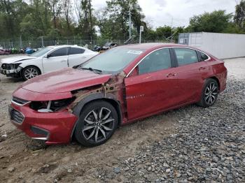  Salvage Chevrolet Malibu