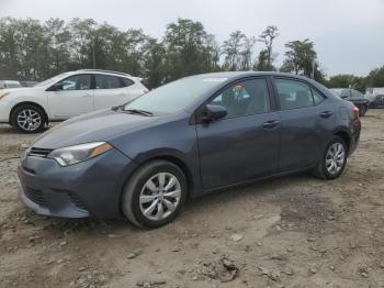  Salvage Toyota Corolla