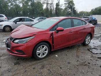  Salvage Chevrolet Cruze