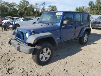  Salvage Jeep Wrangler
