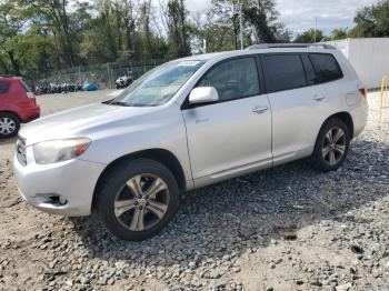  Salvage Toyota Highlander