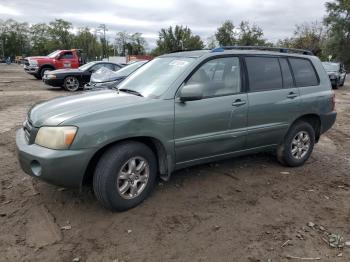  Salvage Toyota Highlander