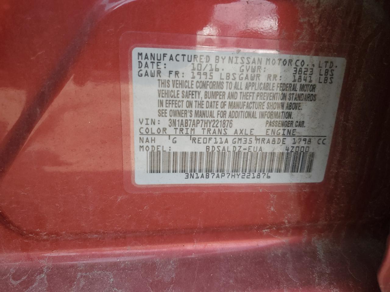 Nissan Sentra S Image 12