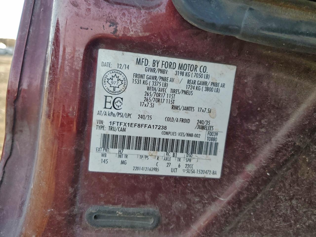 Ford F-150 Super Cab Image 12