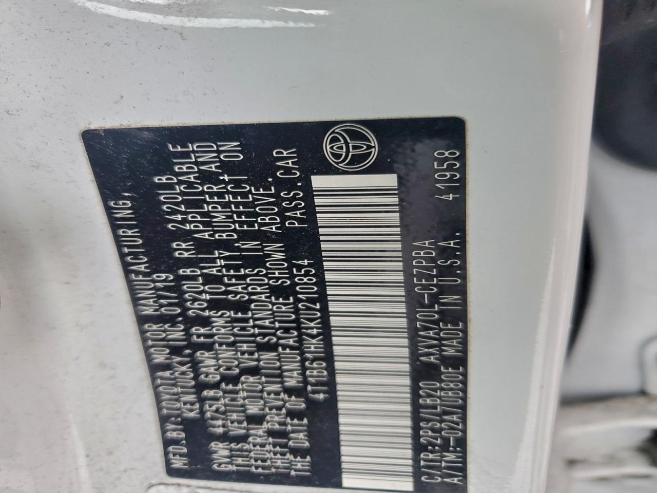 Toyota Camry Xse Image 8