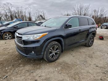  Salvage Toyota Highlander