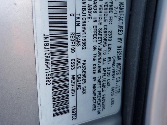 Nissan Rogue S Image 10